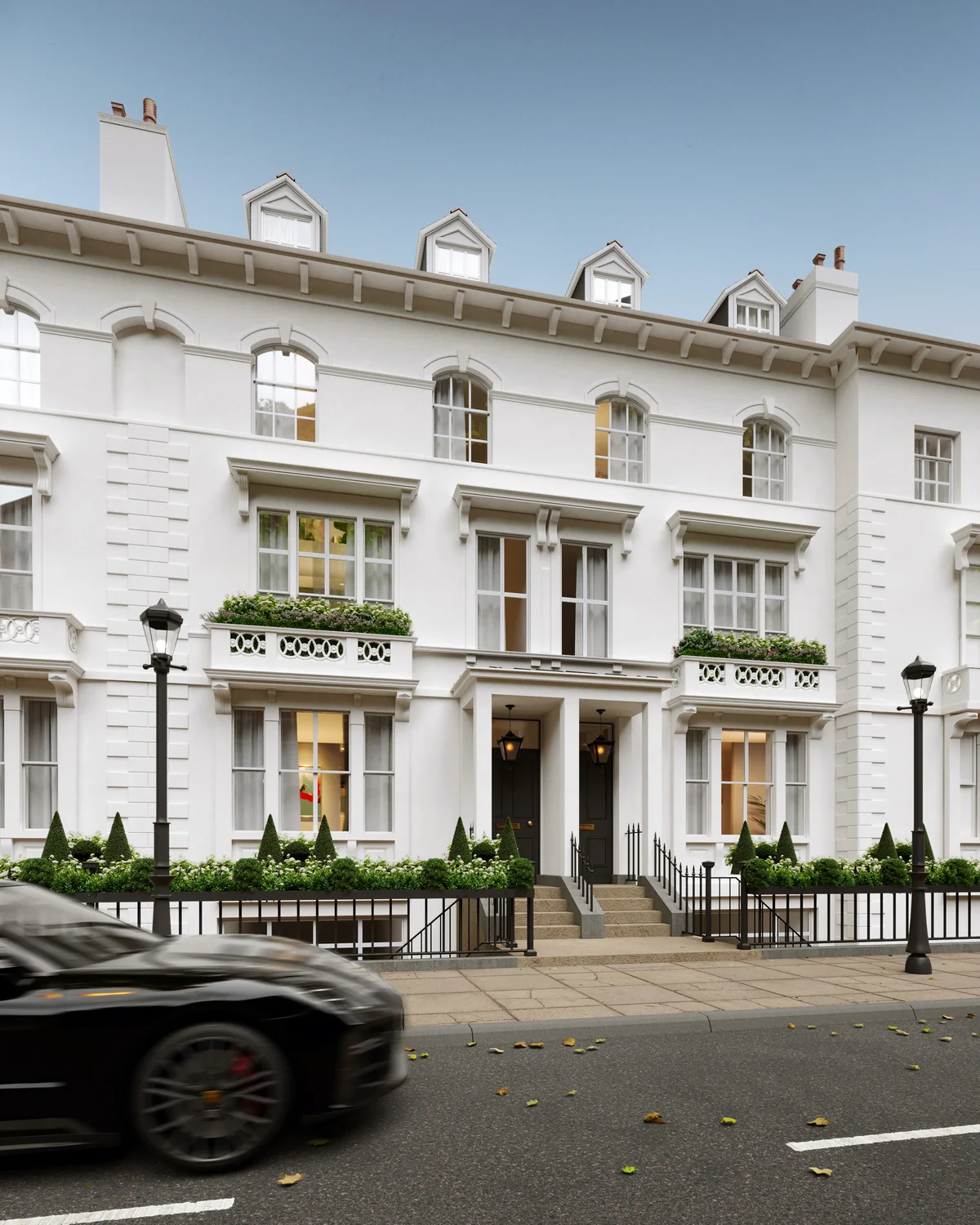 Georgian property — measured building survey